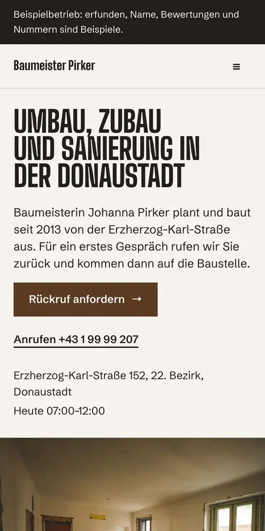 Baumeister Pirker